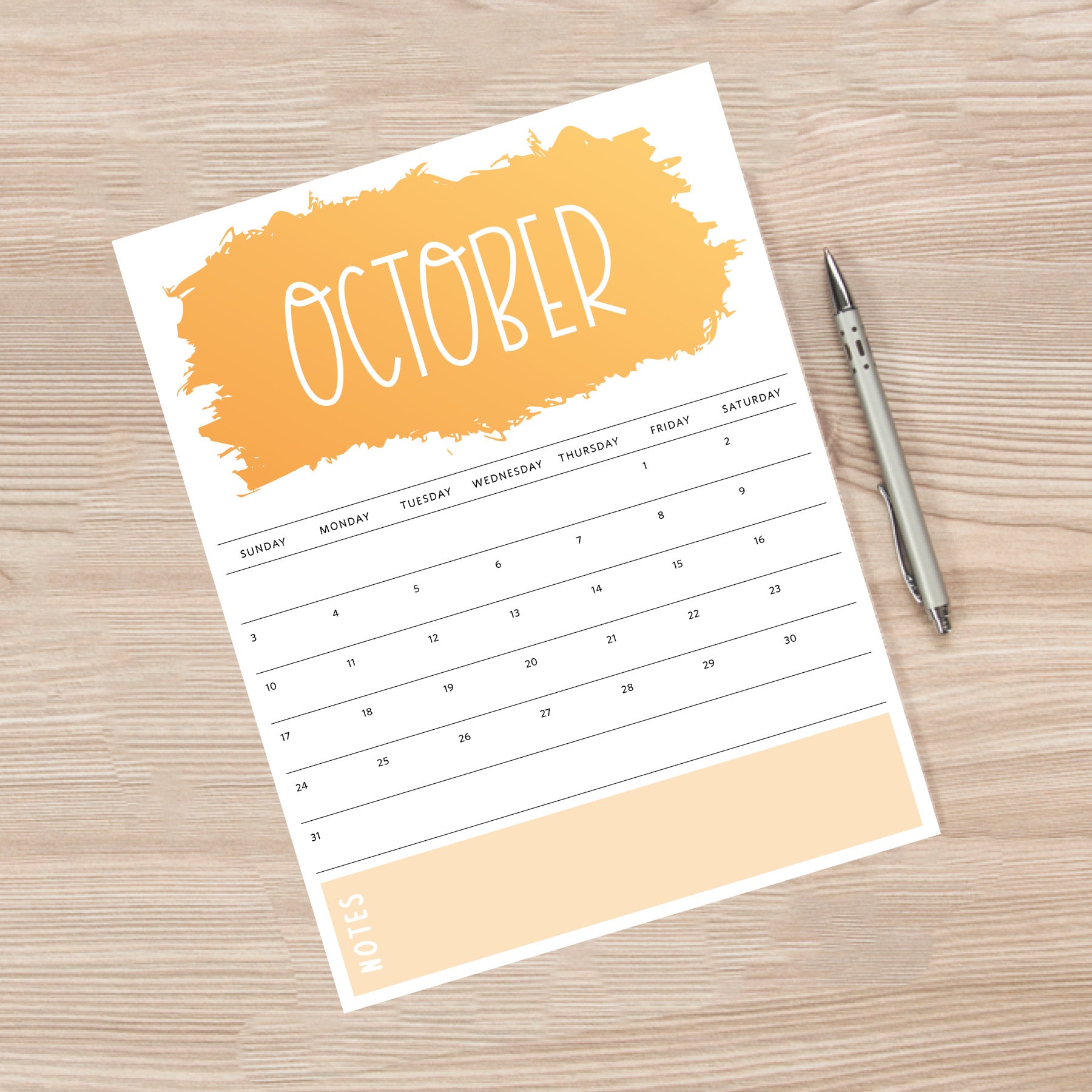 Printable Calendar