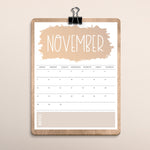 Load image into Gallery viewer, Printable Calendar
