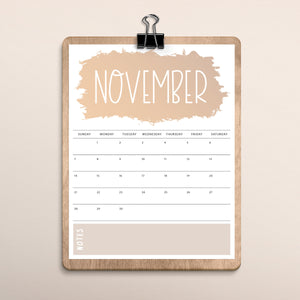 Printable Calendar