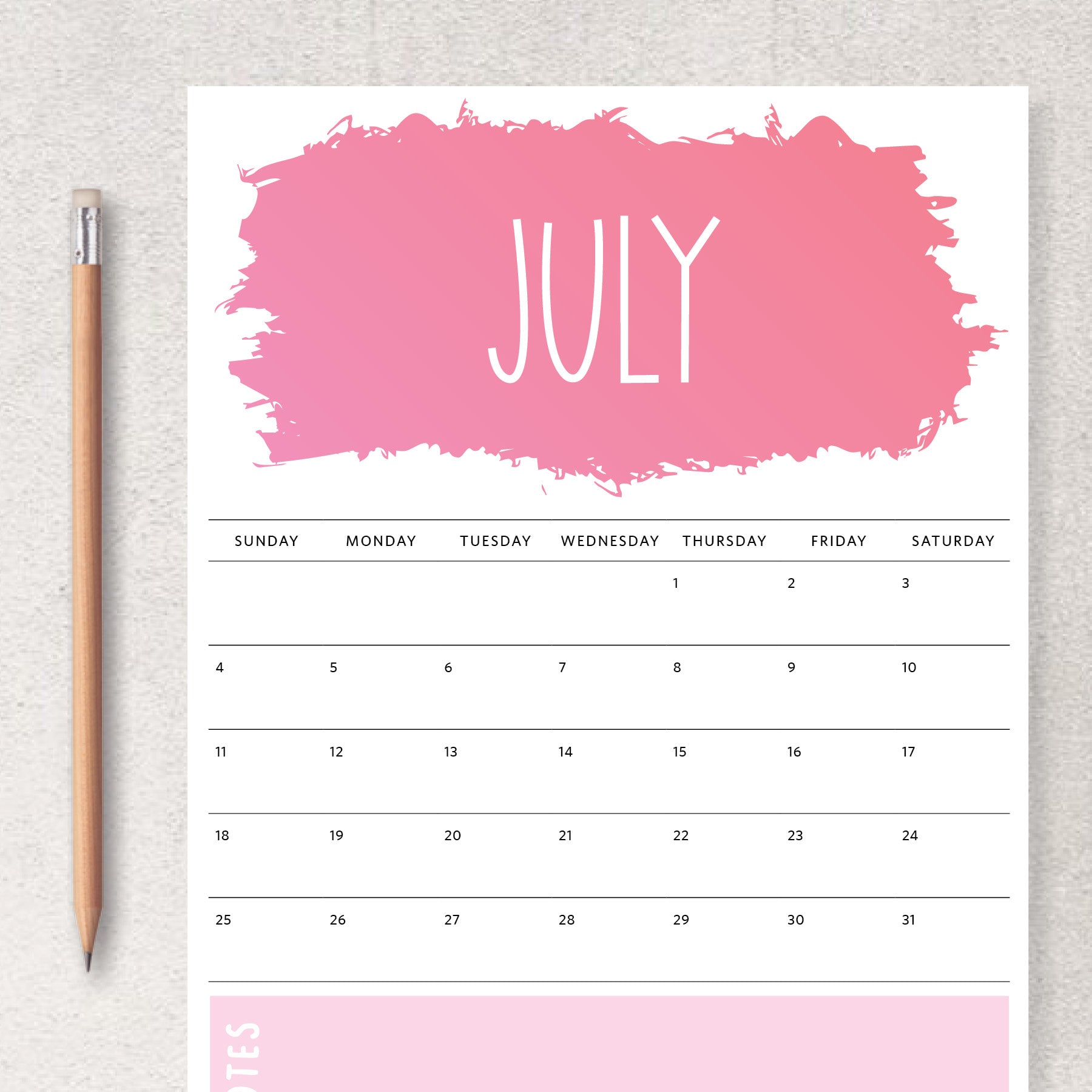 Printable Calendar