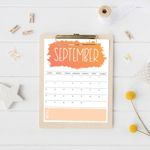 Printable Calendar