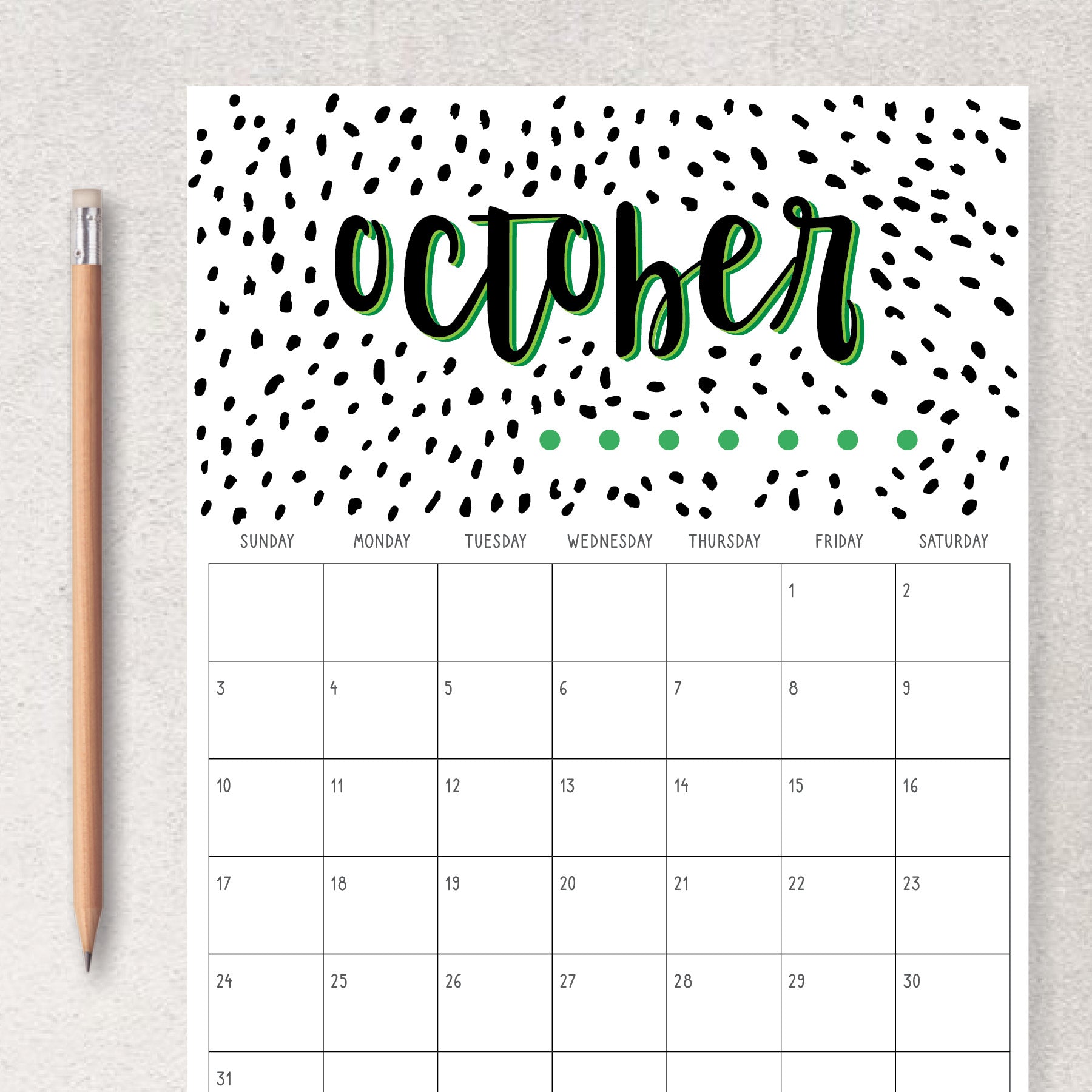 printable calendar