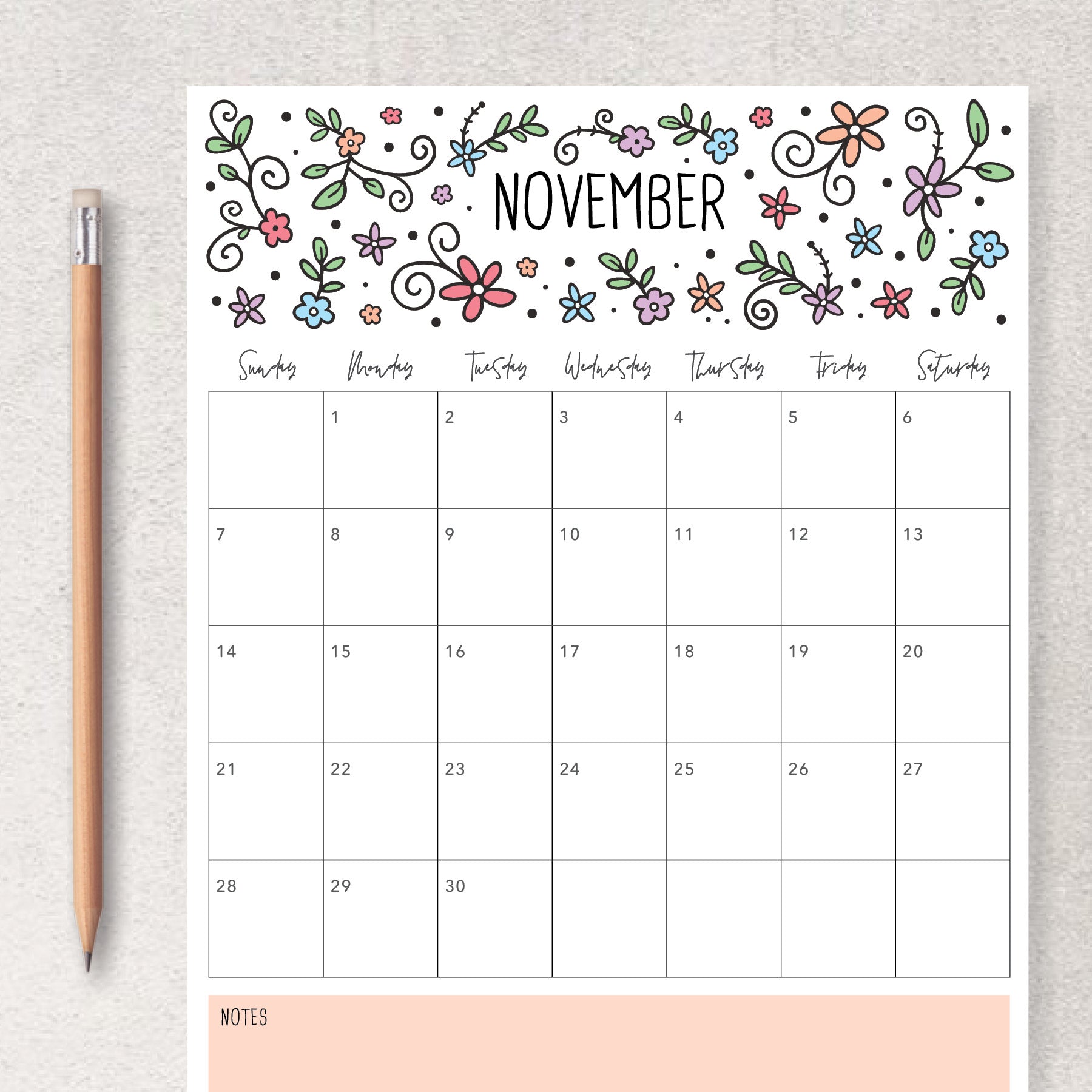 Printable Calendar