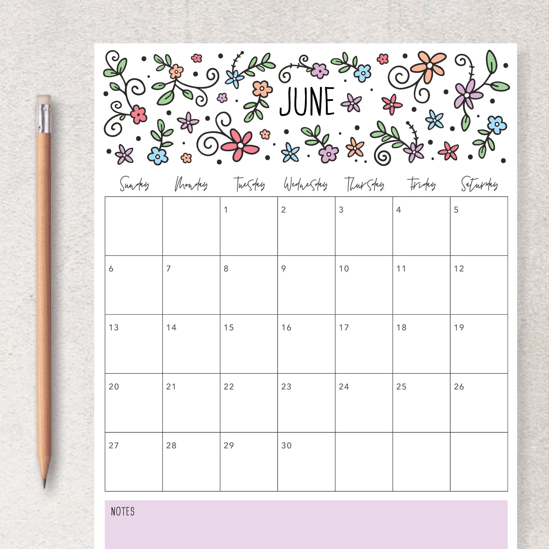 Printable Calendar