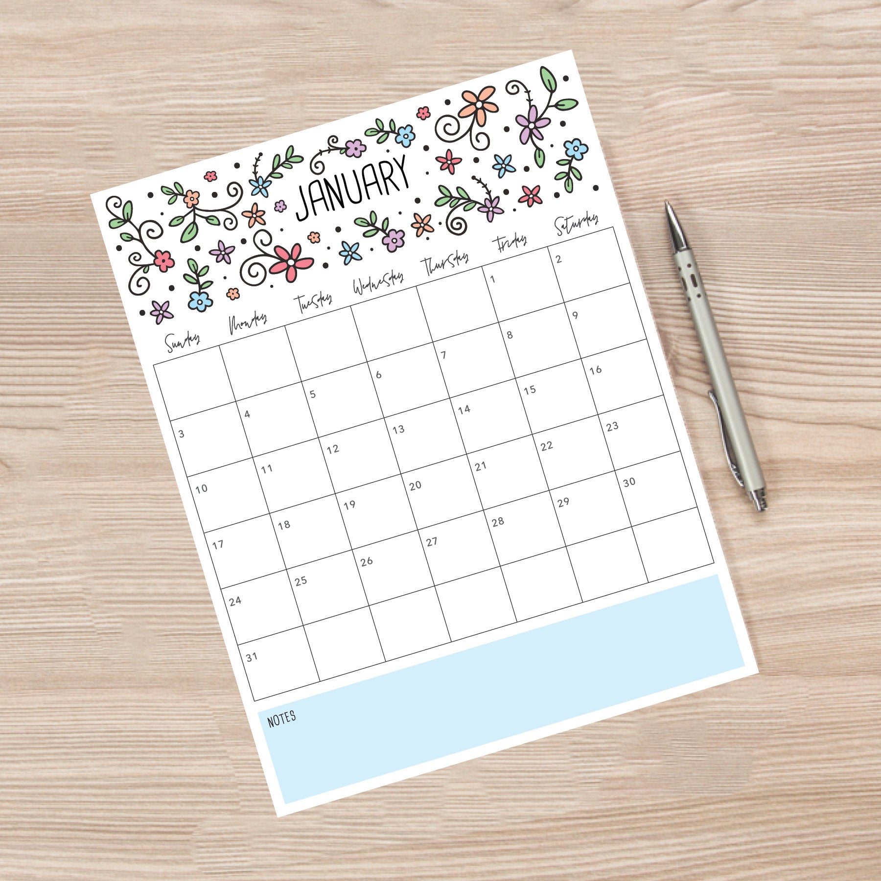 Printable Calendar