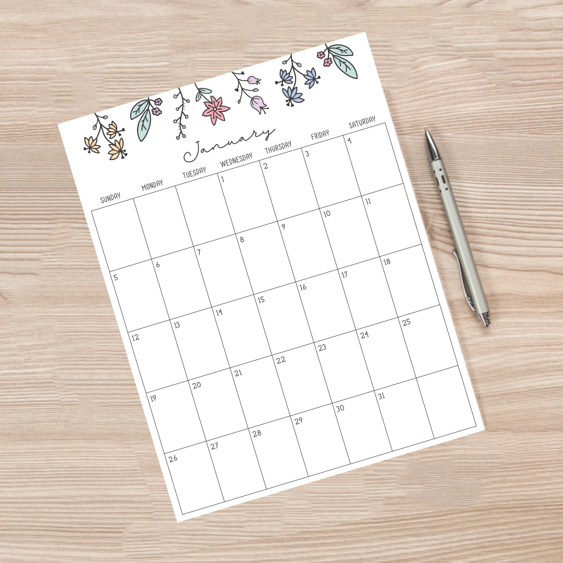 Printable Calendar