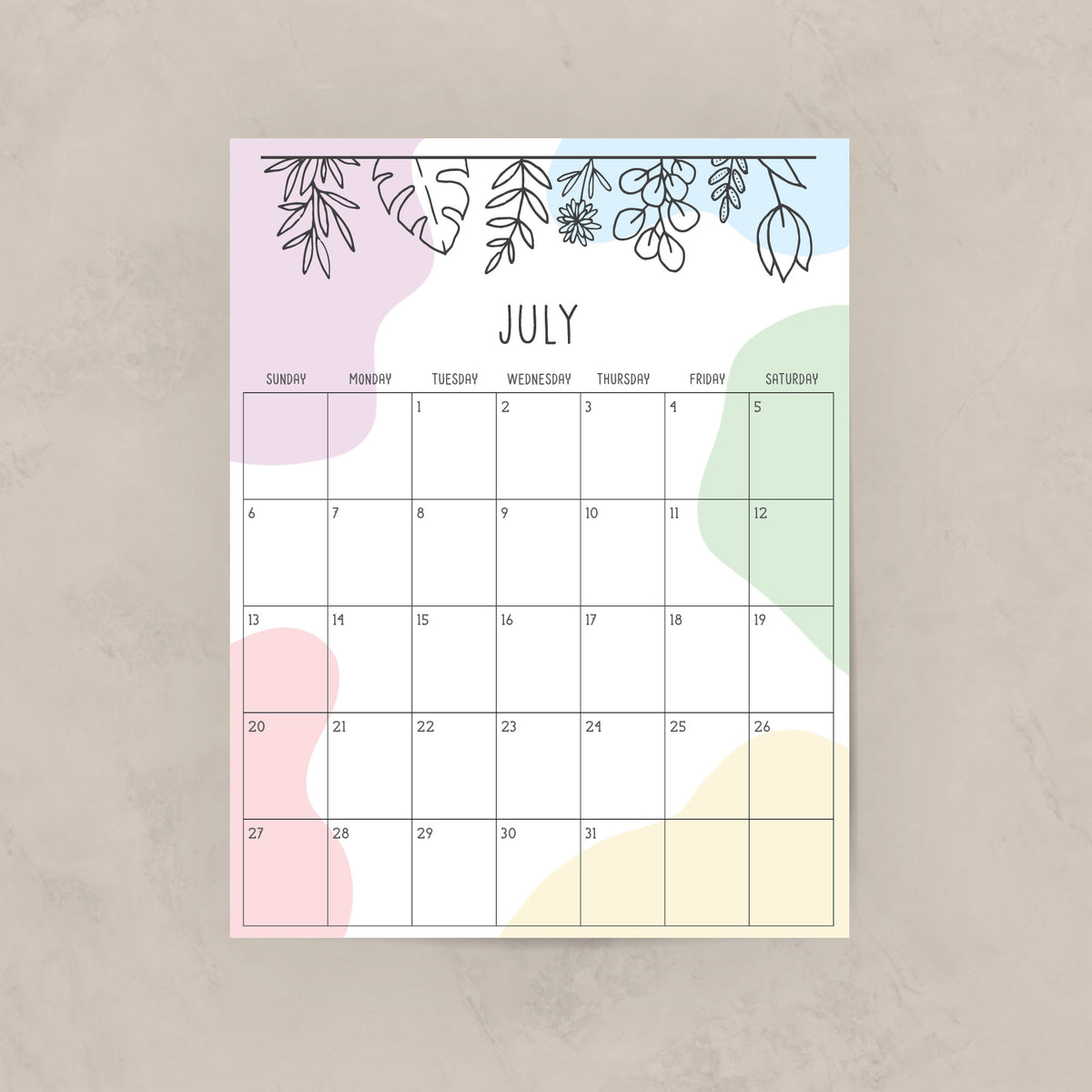 Printable Calendar