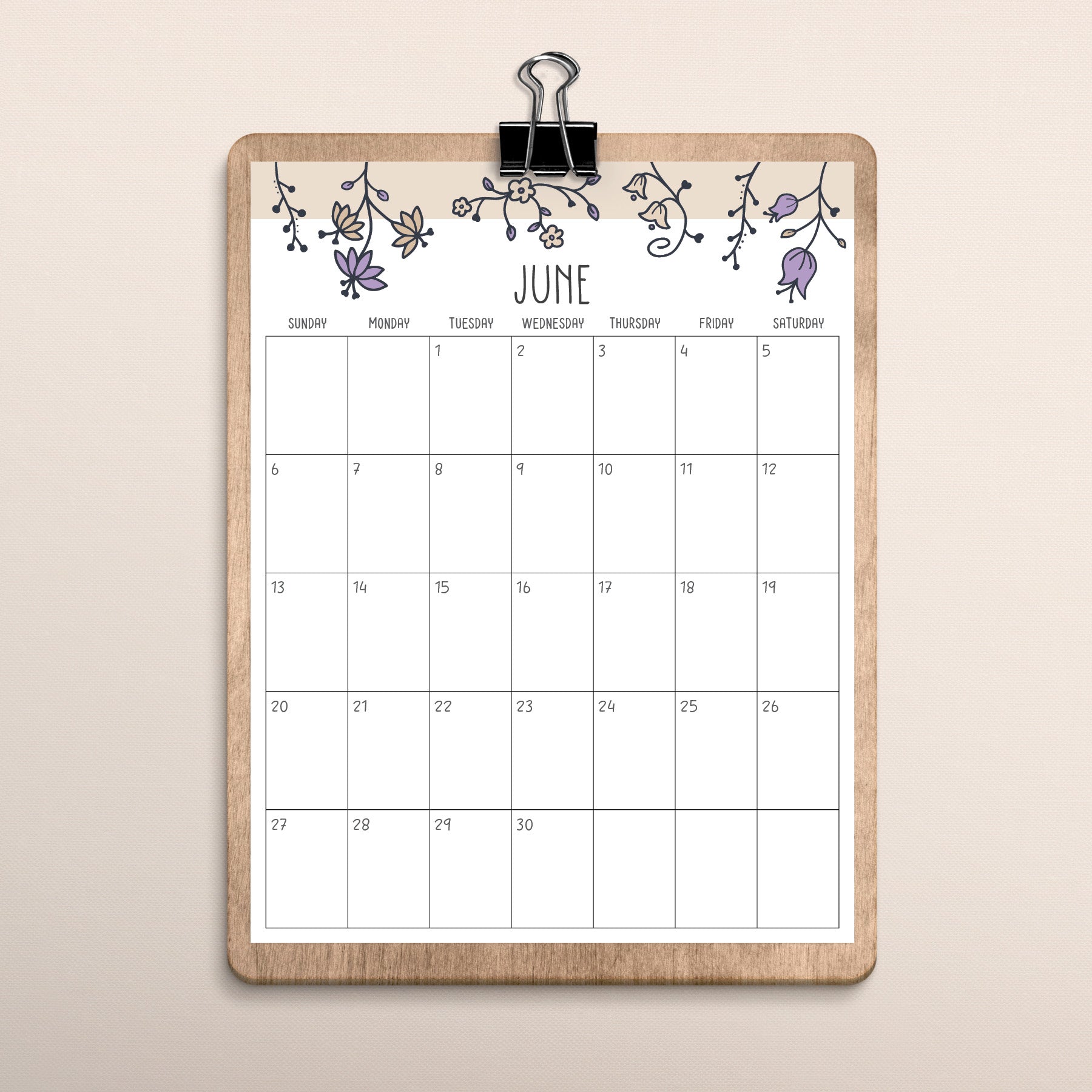 printable calendar