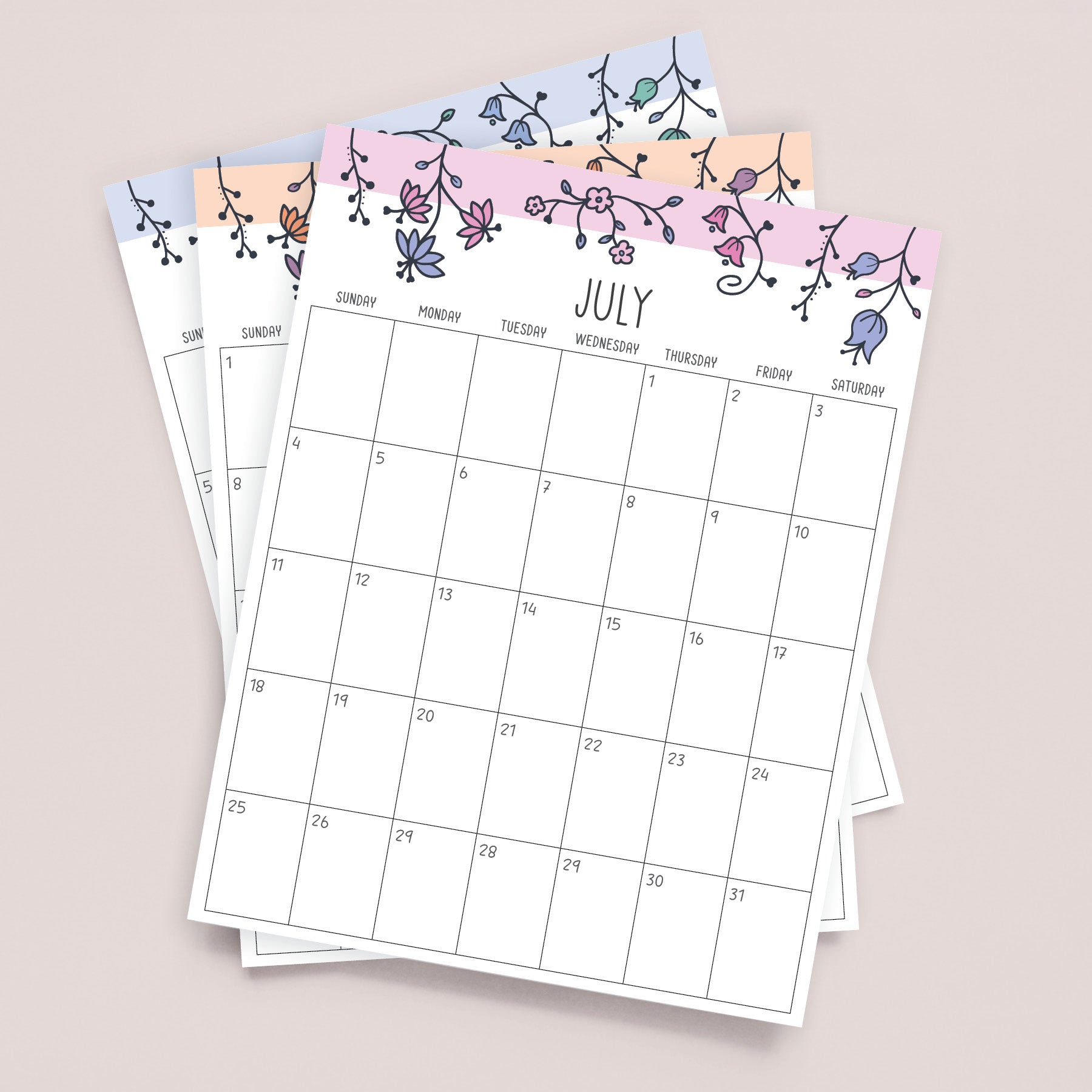 printable calendar