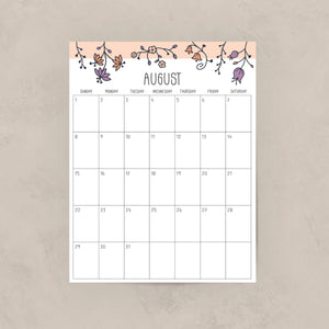 printable calendar