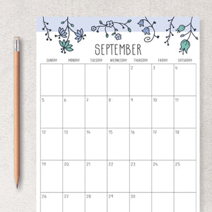 printable calendar