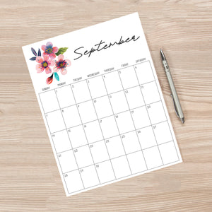 printable calendar
