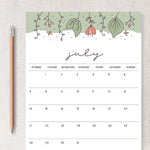 Load image into Gallery viewer, printable calendar
