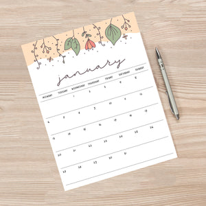 printable calendar