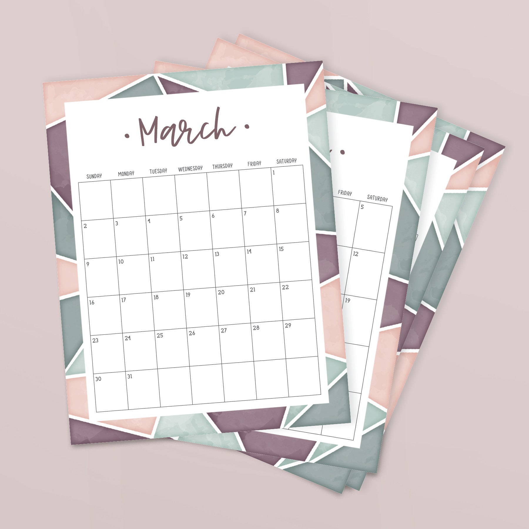 printable calendar