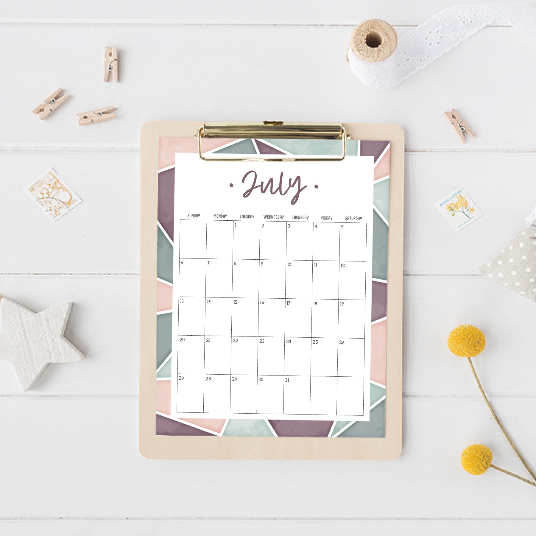 printable calendar