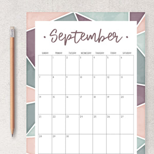printable calendar