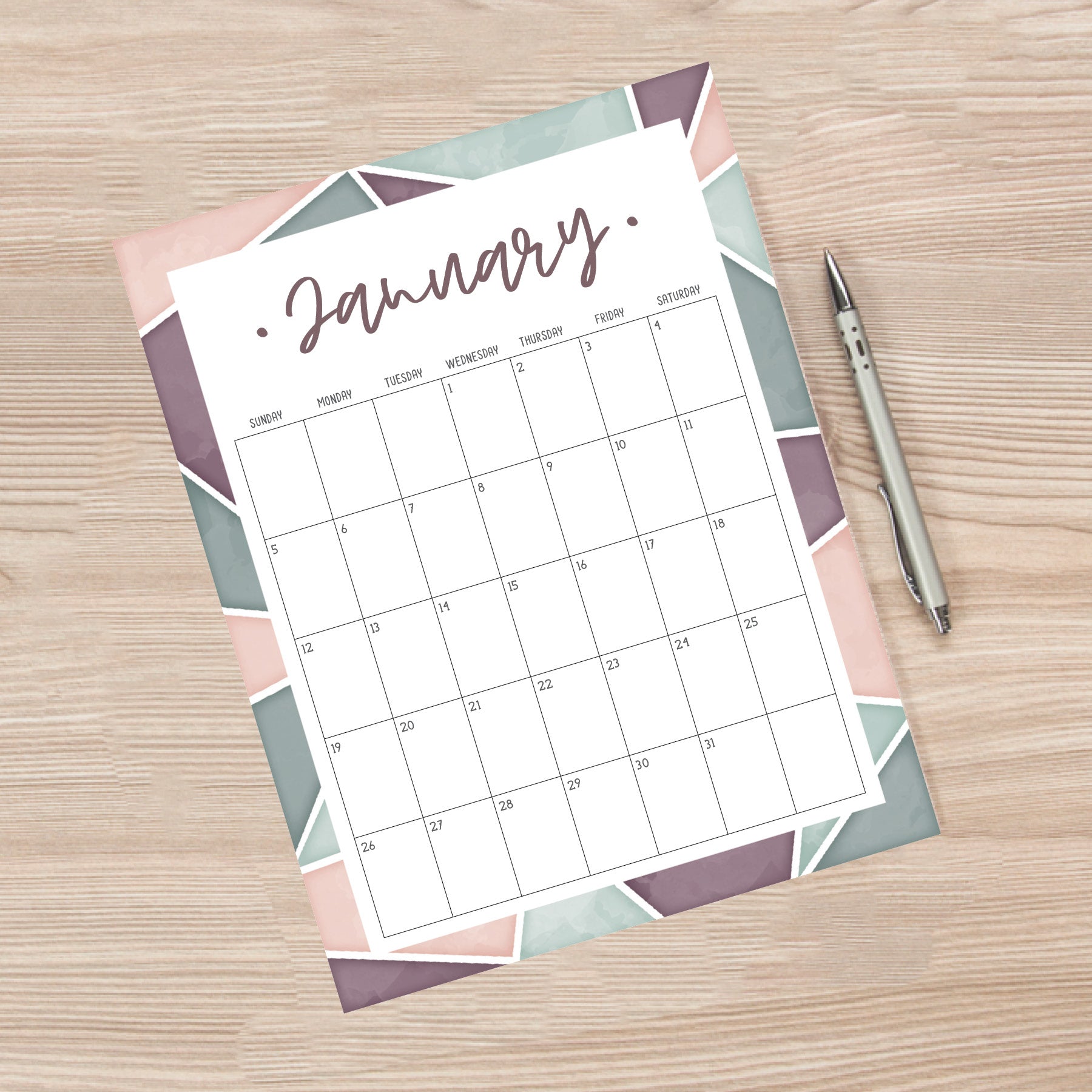 printable calendar