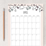 Load image into Gallery viewer, Printable Calendar
