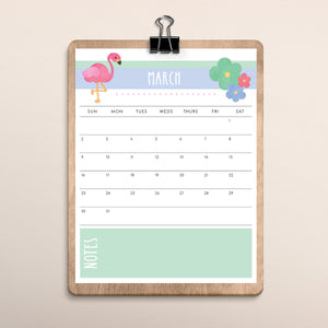 printable calendar