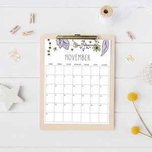 printable calendar