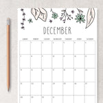 Load image into Gallery viewer, printable calendar
