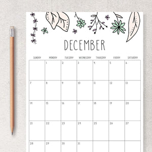 printable calendar