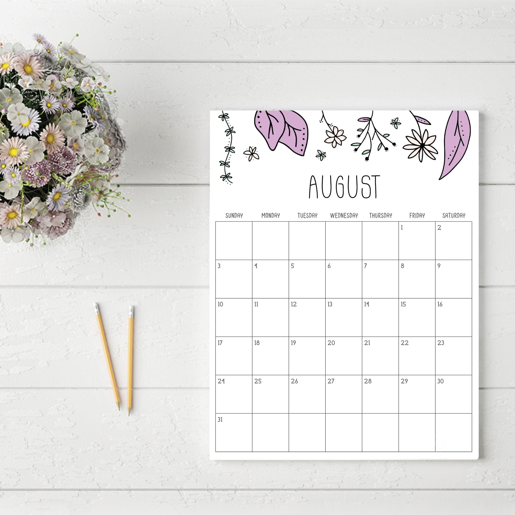 printable calendar