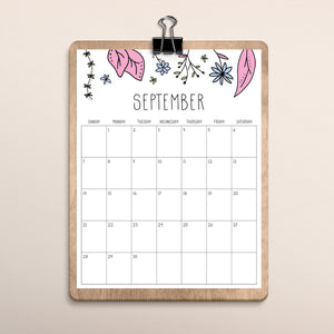 printable calendar