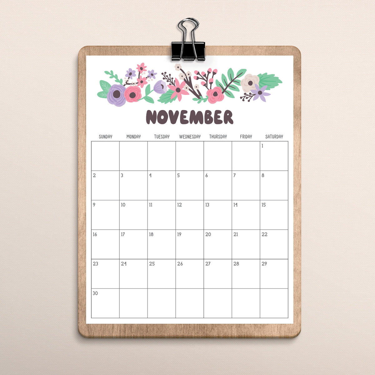Printable Calendar