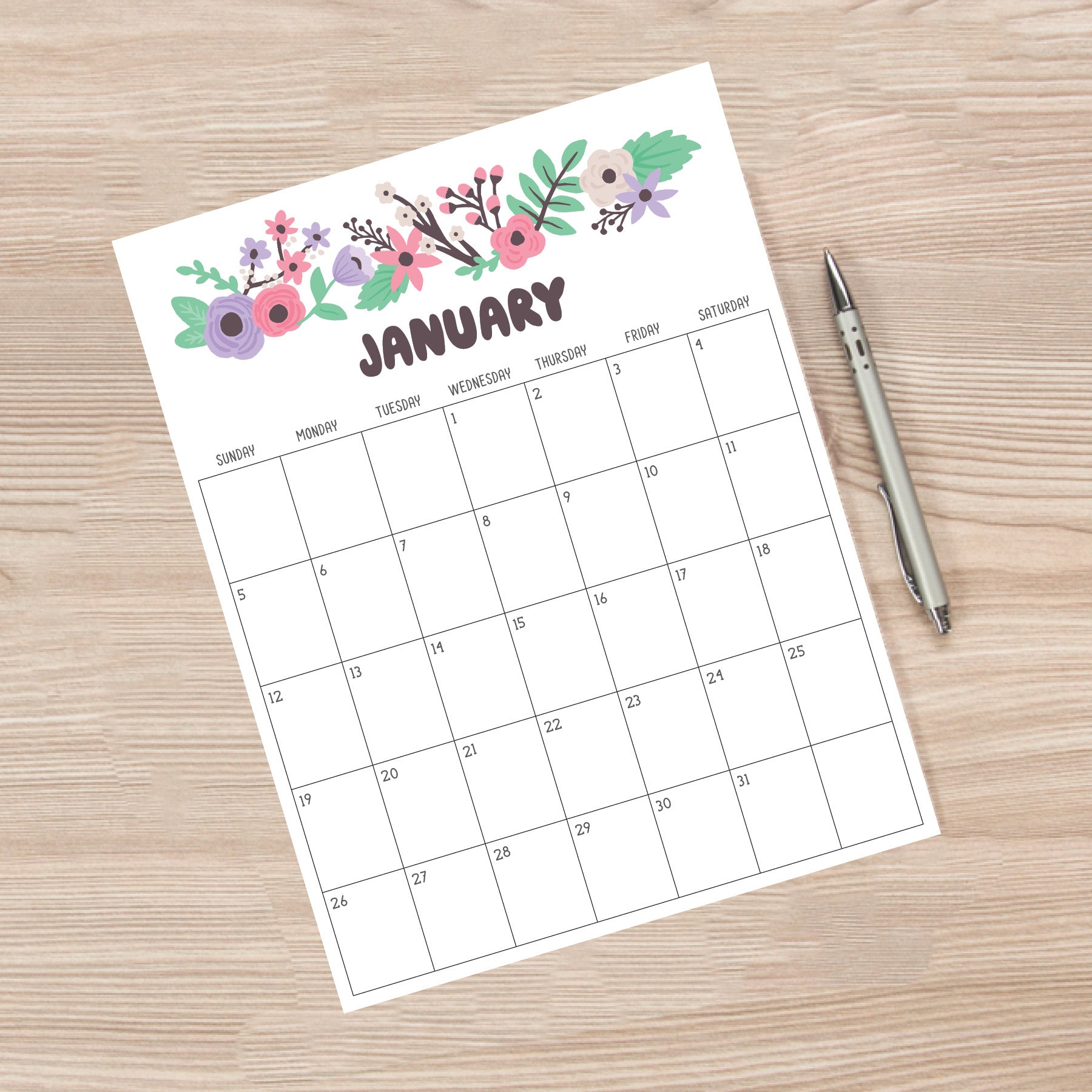 Printable Calendar