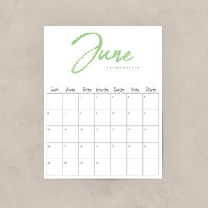 Printable Calendar