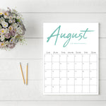 Load image into Gallery viewer, printable calendar
