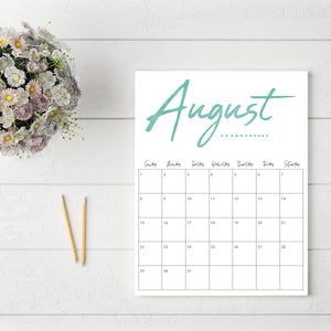 printable calendar