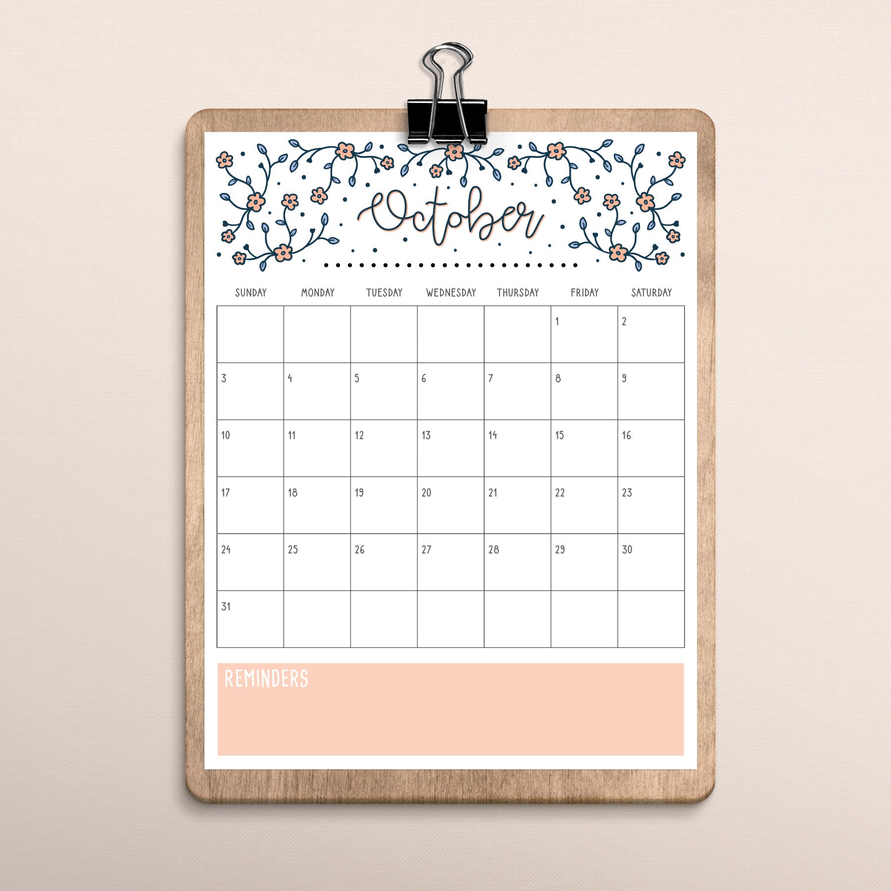 Printable Calendar