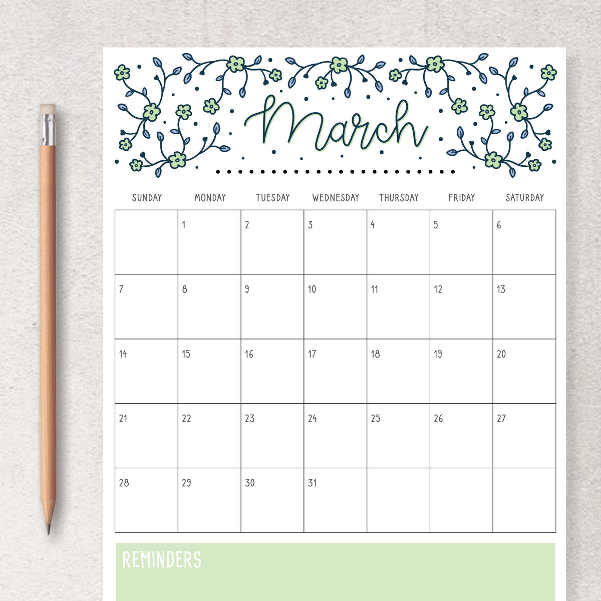 Printable Calendar