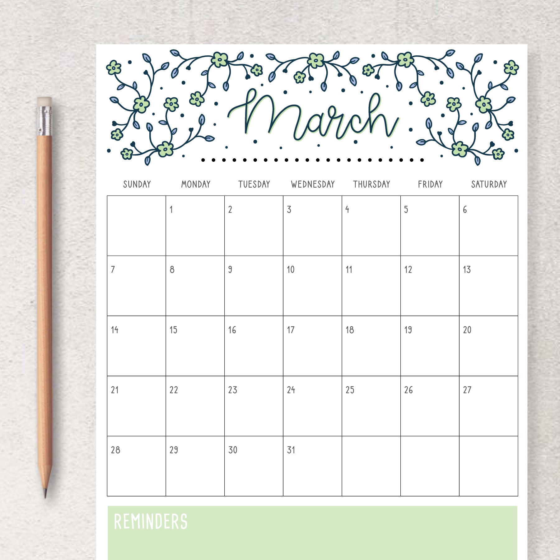 Printable Calendar