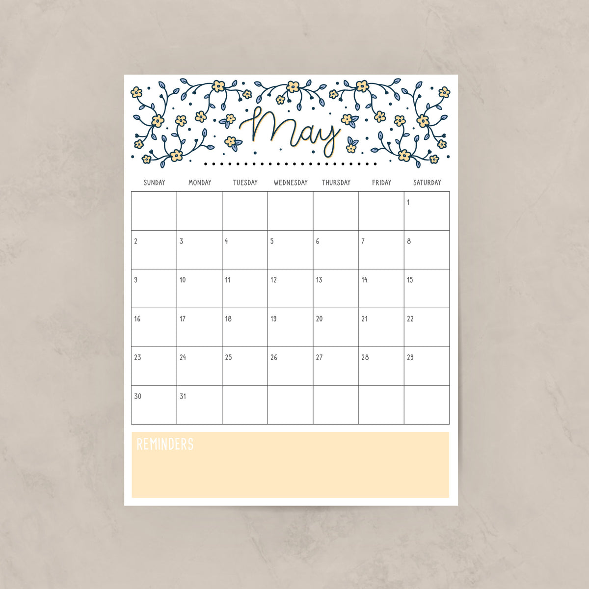 Printable Calendar
