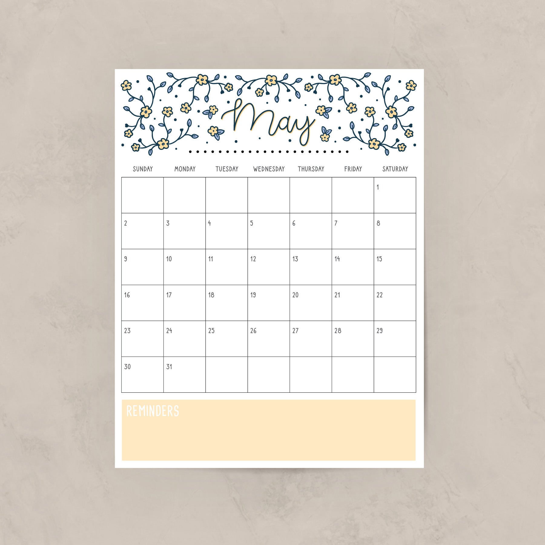 Printable Calendar