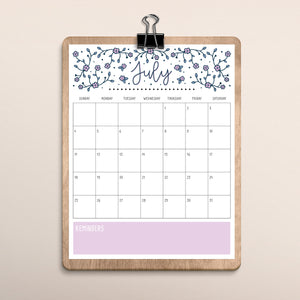 Printable Calendar