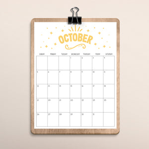 Printable Calendar