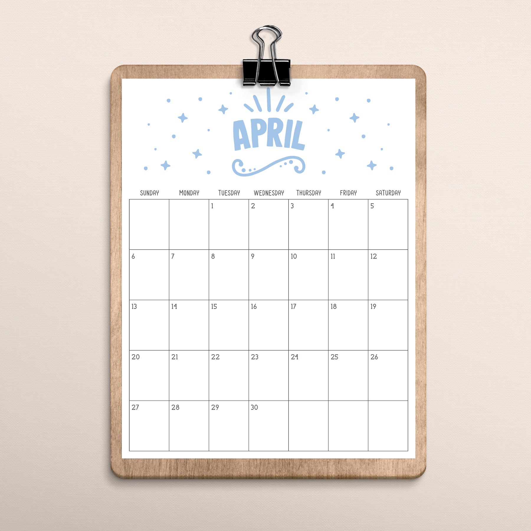 Printable Calendar