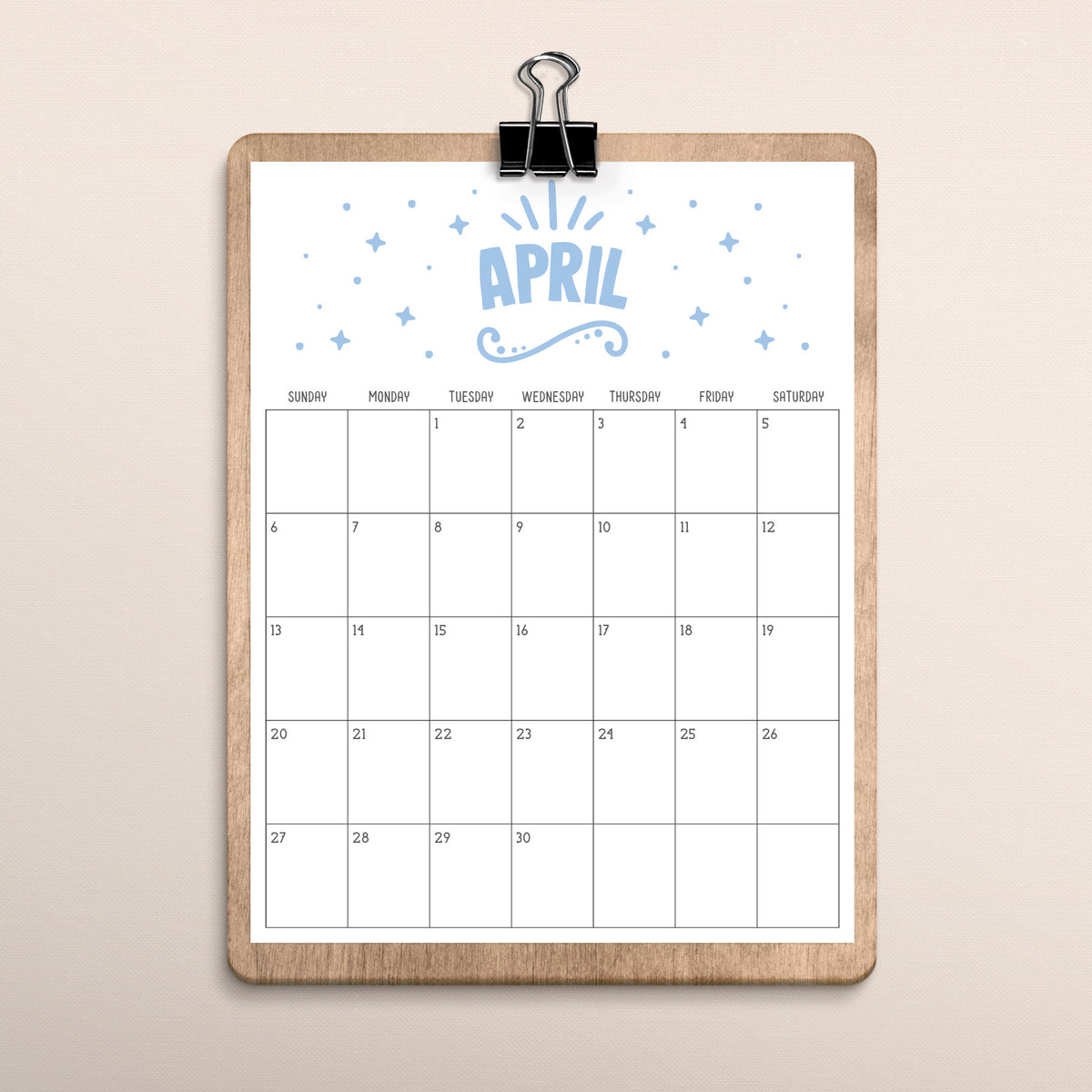 Printable Calendar