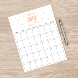 Printable Calendar