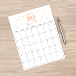 Load image into Gallery viewer, Printable Calendar
