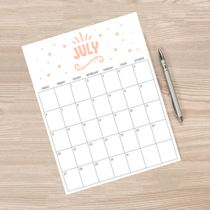 Printable Calendar