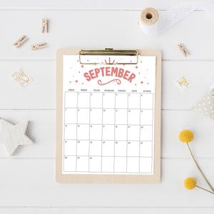 Printable Calendar