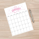 Load image into Gallery viewer, Printable Calendar
