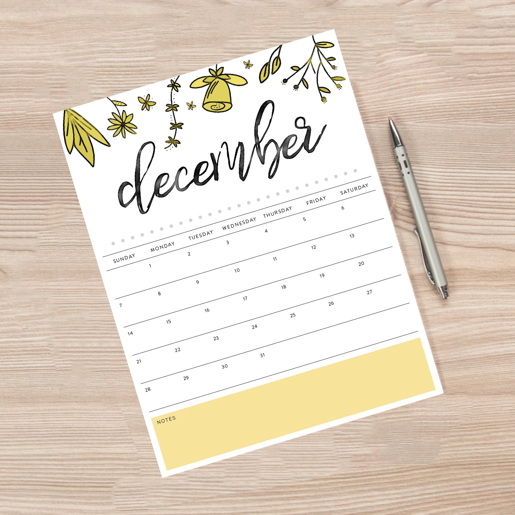 Printable Calendar