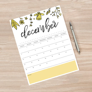 Printable Calendar
